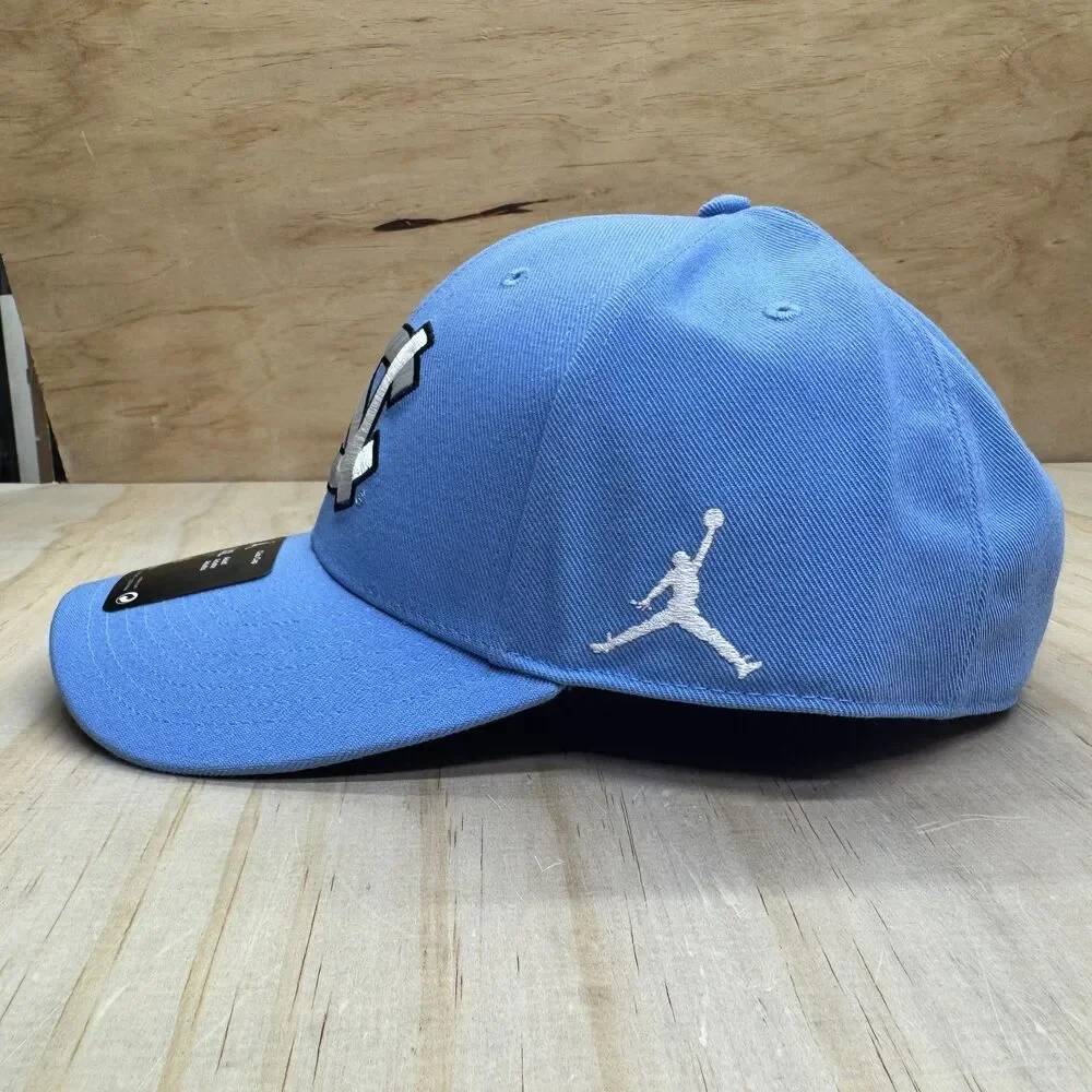 NEW North Carolina Tar Heels Jordan Brand Club Cap Light Blue OSFM Adjustable